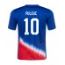 Forente Stater Christian Pulisic #10 Bortedrakt Copa America 2024 Korte ermer